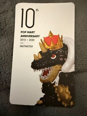 POP MART 10th Anniversary 2010-2020“ Instinctoy”  Banger!!!!